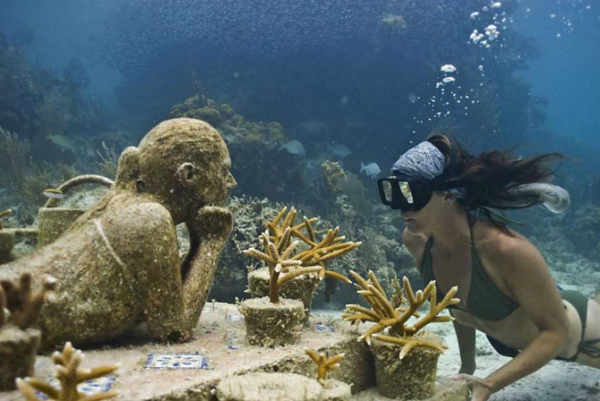Cancun underwater museum