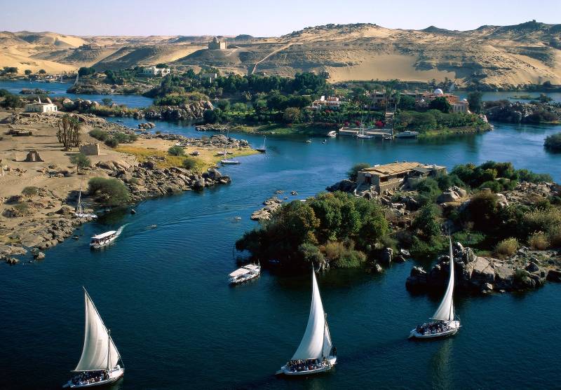 Rio Nilo Egipto